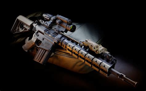 3 Larue Assault Rifle Hd Wallpapers Backgrounds Wallpaper Abyss