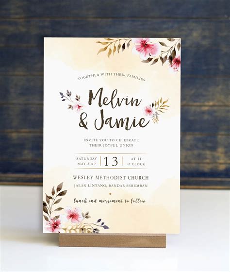 Topsearch.co has been visited by 1m+ users in the past month Wedding Card Malaysia | Crafty Farms Handmade : Watercolour Printed Wedding Invitation Card