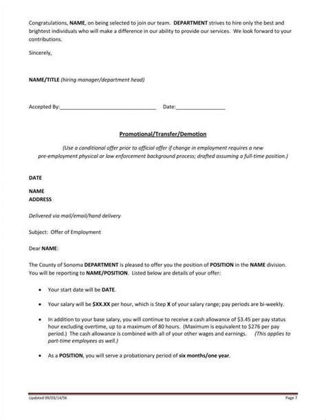 35 Promotion Letter Templates In Pdf