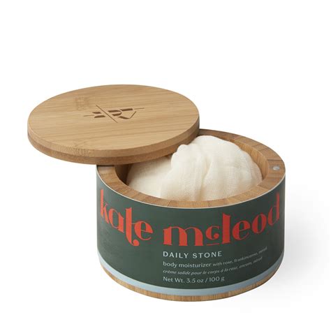 Kate Mcleod Daily Stone We Tried Moisturizing With The Natural Solid Lotion Bar Heres Our