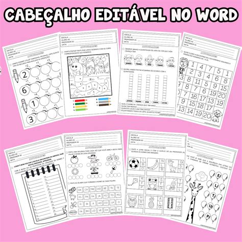 Palavras Para Sondagem 1 Ano
