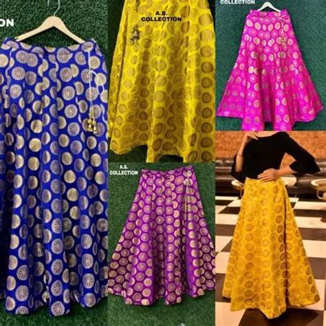 Brocade Silk Long As Collection Brocade Skirt At Rs 799piece In Delhi