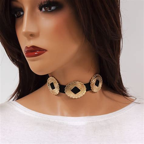 Bez něj bychom totiž přežívat nemohli. Choker NASZYJNIK literacki złoty | Sklep z biżuterią Iloko.pl