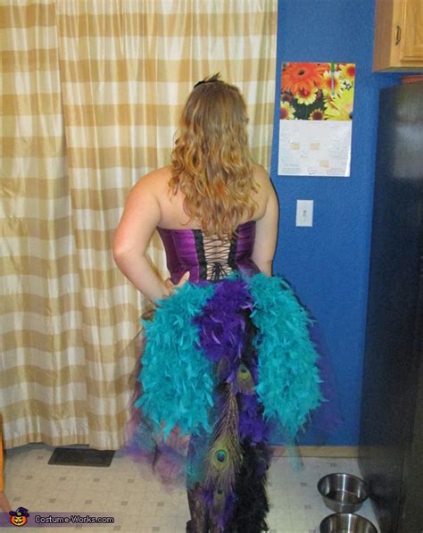 Homemade Peacock Costume For Women How To Tutorial Photo 35