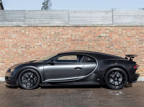 2020 Used Bugatti Chiron Noire Edition Exposed Gloss And Matt Black