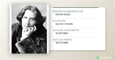 Biografia De Oscar Wilde Ebiografia