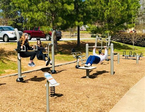 New Adult Outdoor Fitness Amenity Open At Hobgood Park Local News