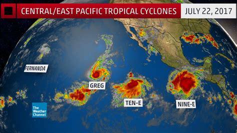 Eight Tropical Cyclones At Once In The Pacific Ocean For First Time