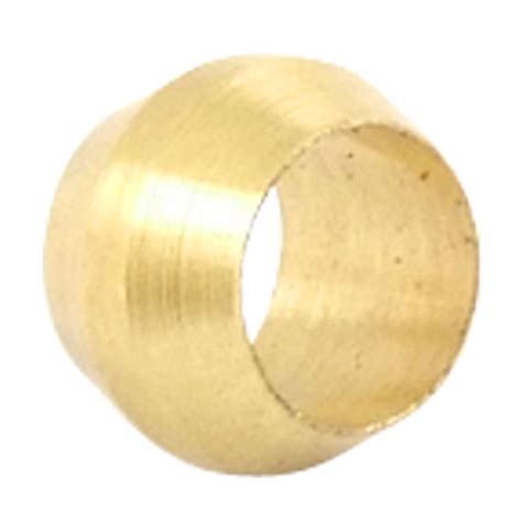 Brass Compression Sleeve Fittings Ferrule Ring For Tubing