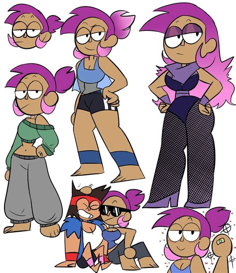 Enid Future Female Character Design Character Drawing Girl Cartoon