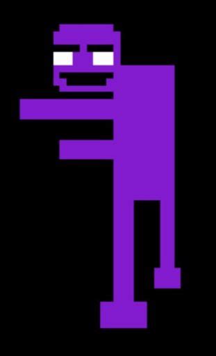 Purple Guy Sprite Pixel Art Amino