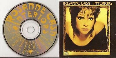 Rosanne Cash Interiors Cd Oct Columbia Disc Cover Art Only