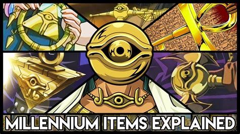 Explaining The Millennium Items From Yu Gi Oh In This Video Were Explaining The Seven
