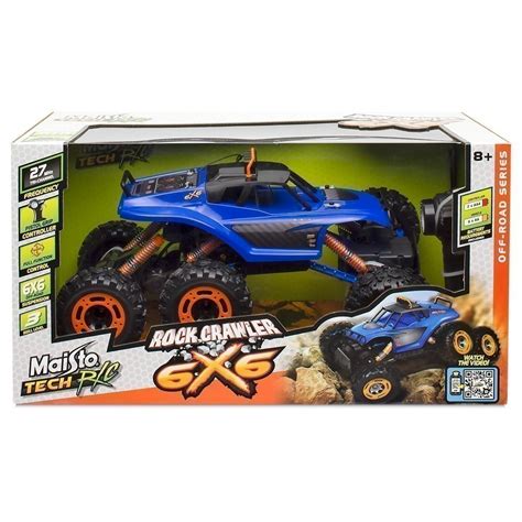 Maisto Tech Rc 110 Scale 6x6 Rock Crawler Online Toys Australia