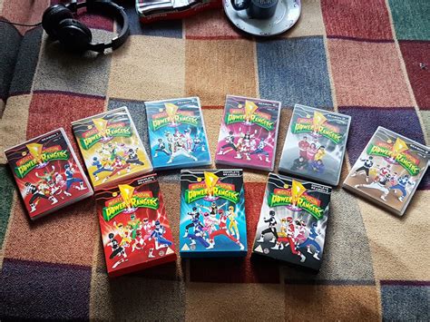 Mighty Morphin Power Rangers Dvds Vhs Collection Unboxing