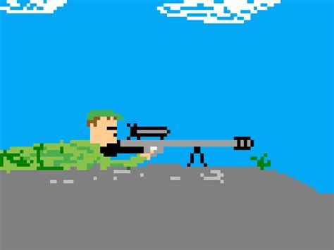 Pixilart Sniper By Tommynd123