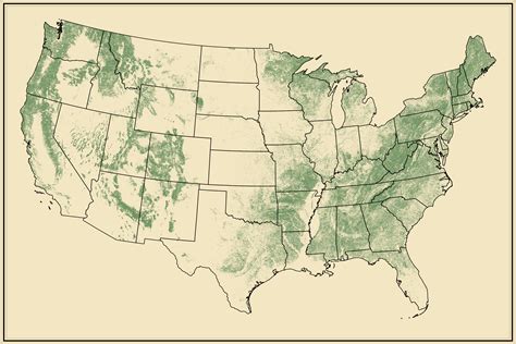 Forests Statistical Atlas Of The United States