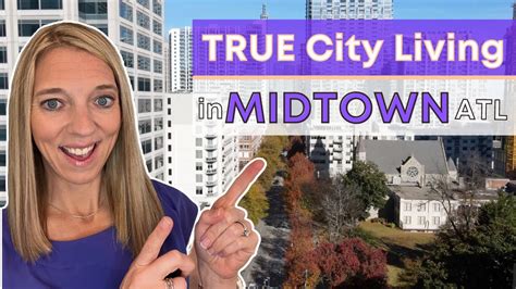 Living In Midtown Atlanta Midtown Atlanta Neighborhood Vlog Tour