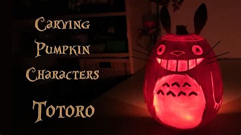 Halloween Totoro Pumpkin Carving And Preservation Youtube