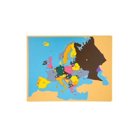 Montessori Puzzles Puzzle Map Of Europe Ljge004 By Leader Joy