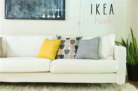 Box sofa inspired ikea hack. ikea hack : karlstad sofa - la la Lovely