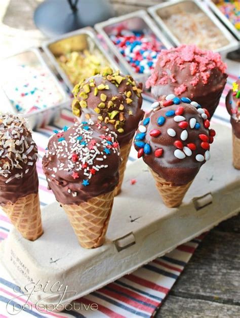 Easy Chocolate Dipped Ice Cream Cones In 2020 Dipped Ice Cream Cones