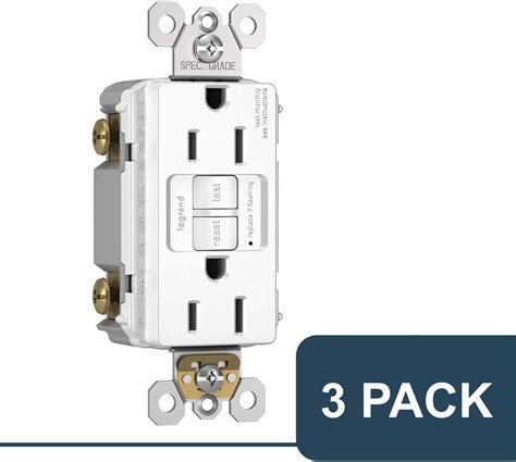 Buy Legrand Radiant Self Test Gfci Outlet White 15 Amp Pack Of 3
