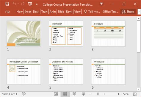 Handpicked open source templates, themes and decks for google slides, powerpoint and keynote that will help you to capture your audience and deliver the perfect presentation. College Course Presentation Template For PowerPoint