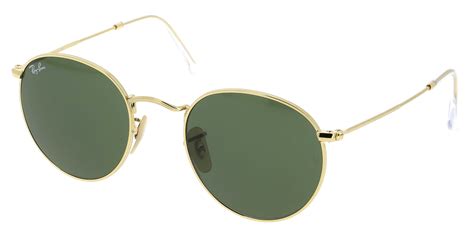 Ray Ban Rb 3447 001 Round Metal 5021 Sunglasses Optical Center