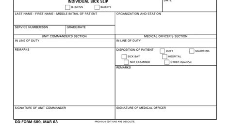 Dd Form 689 ≡ Fill Out Printable Pdf Forms Online