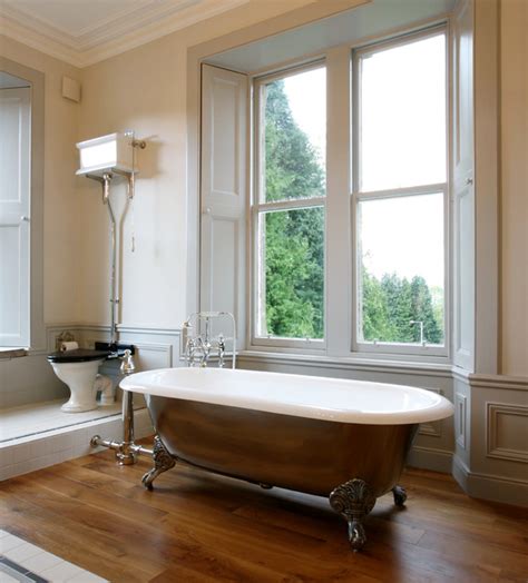 Drummonds Case Study Georgian House Perthshire Country Bathroom