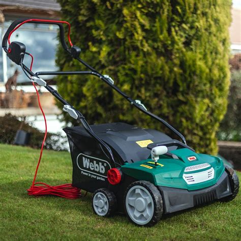 Hyundai Hysc1800e Electric Lawn Scarifier Aerator Lawn Rake