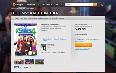 The Sims 4 Get Together Expansion Pack Pre Order Now Simsvip