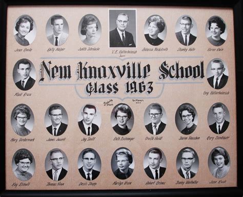 Nk 1963 Remembering When Yearbook Class Pictures