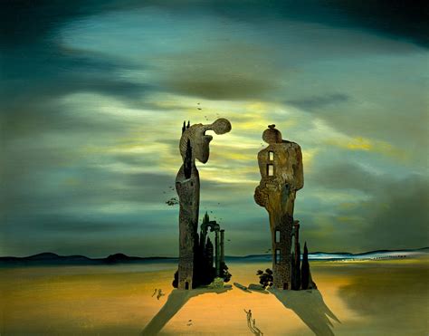 Salvador Dalí Archaeological Reminiscence Of Millets Angelus L art