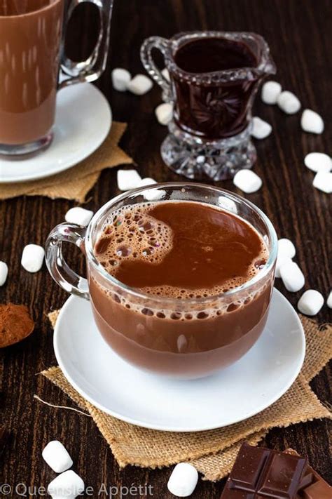 best ever hot chocolate ~ recipe queenslee appétit recipe hot chocolate recipes chocolate