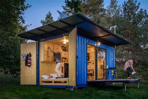 Gaia An Off Grid Shipping Container House Full Of Surprises