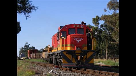 South African Diesel Locomotives In The Swartland Part Three Youtube
