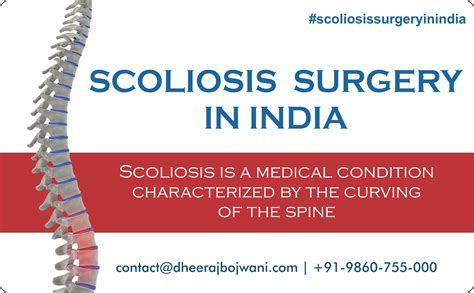 low cost scoliosis surgery in India | Scoliosis surgery, Scoliosis, Surgery