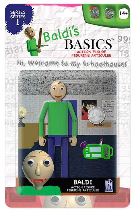 Baldis Basics Series 1 Baldi Action Figure Phatmojo Toywiz