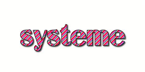 Systeme Logo Kostenloses Logo Design Tool Von Flaming Text