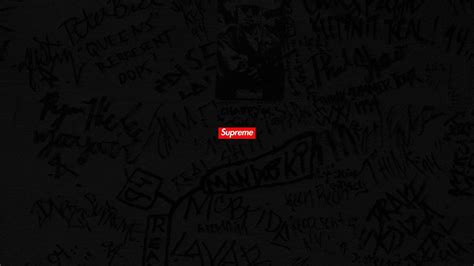 Supreme Black And White Wallpapers Top Free Supreme Black And White