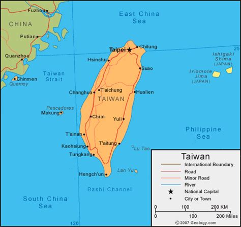 Taiwan is a group of islands (the main island of taiwan if you are interested in taiwan and the geography of asia, our large laminated map of asia might be. Taiwan Map and Satellite Image