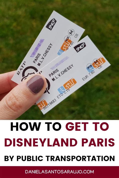How To Get To Disneyland Paris By Public Transportation • Daniela