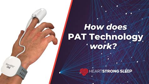 How Does Pat Technology Work Watchpat One Sleep Apnea Testing Device