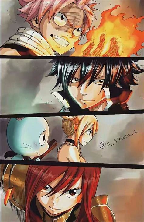 Natsu Happy Gray Lucy X Erza Fairy Tail Art Fairy Tail Ships