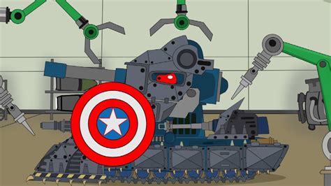Captain America Tank The Great War Begins Tank Anime Part 1 Youtube