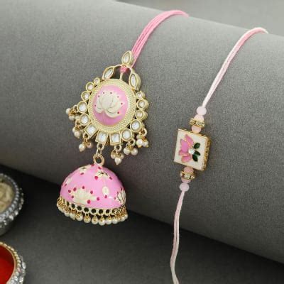 Lotus Meena Bhaiya Bhabhi Rakhi Gift Send Qfilter Gifts Online