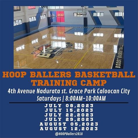 Caloocan Basketball Training Camp Boost Basketball Manila 8 July