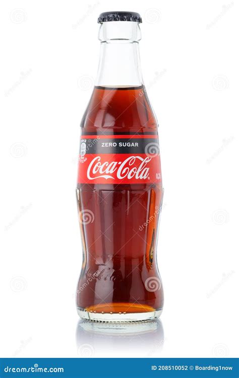 Coca Cola Cocoke Coke Cero Azúcar Limonada Botella De Refresco Aislada